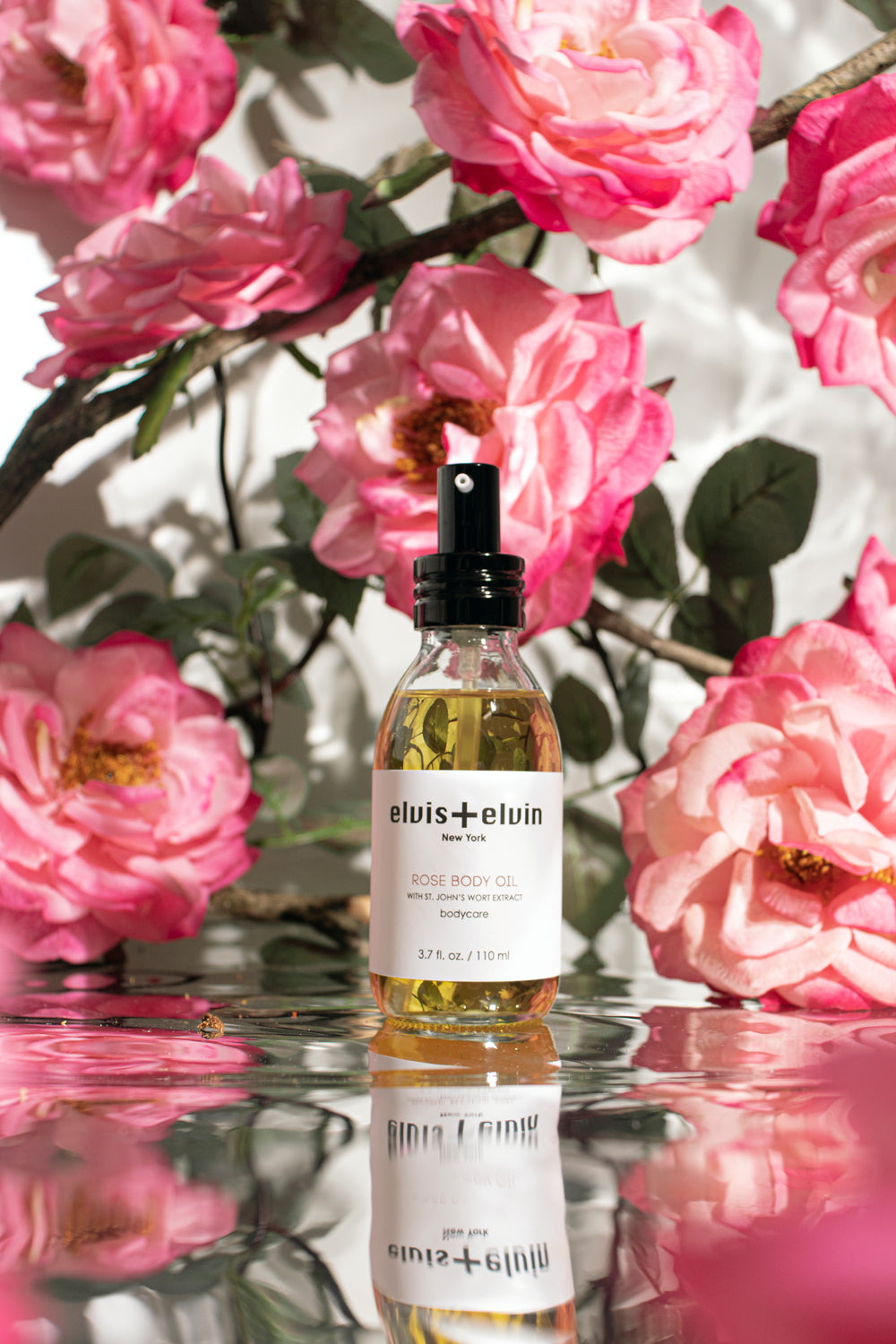 Rose body oil