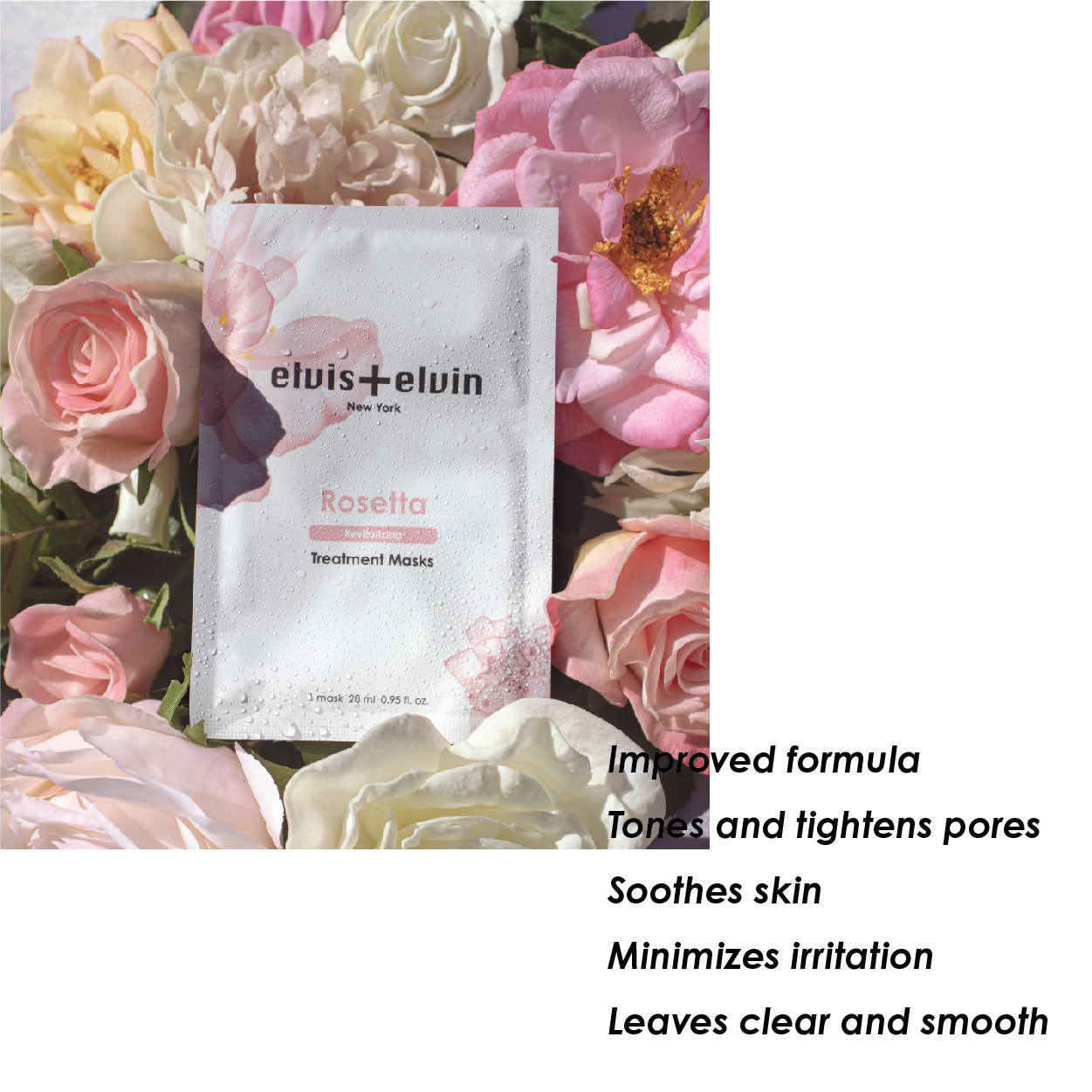 Rose Revitalizing Treatment Mask 4 x 28ml